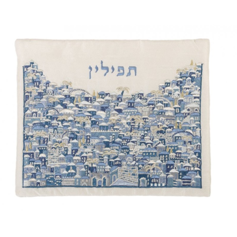 יאיר עמנואל רקם טלית תפילין ב... | תיקי טלית ותפילין